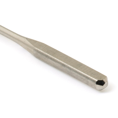 Round shank with a flat side
